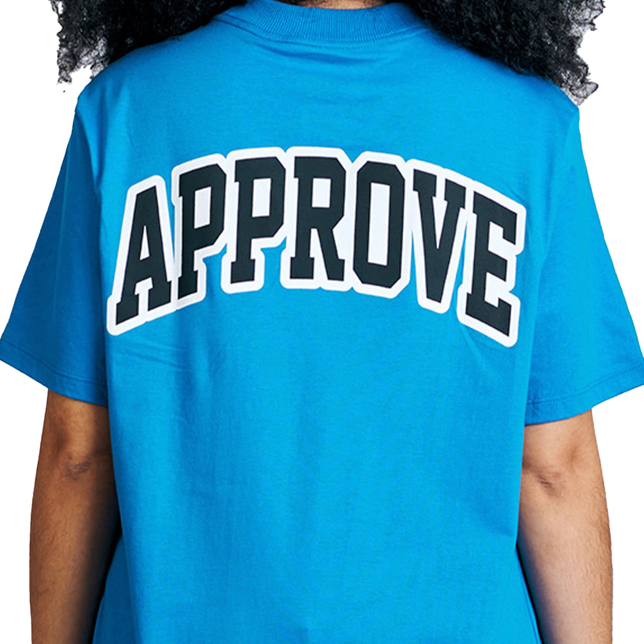 Approve Camiseta 7649-AZR M BOLD COLLEGE Azul Royal Algodao -1-